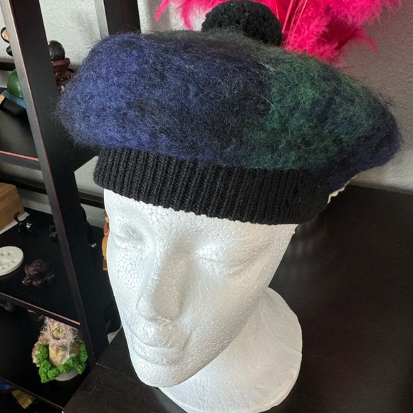 Wool Scottish Tartan Hat - Picture 6 of 10